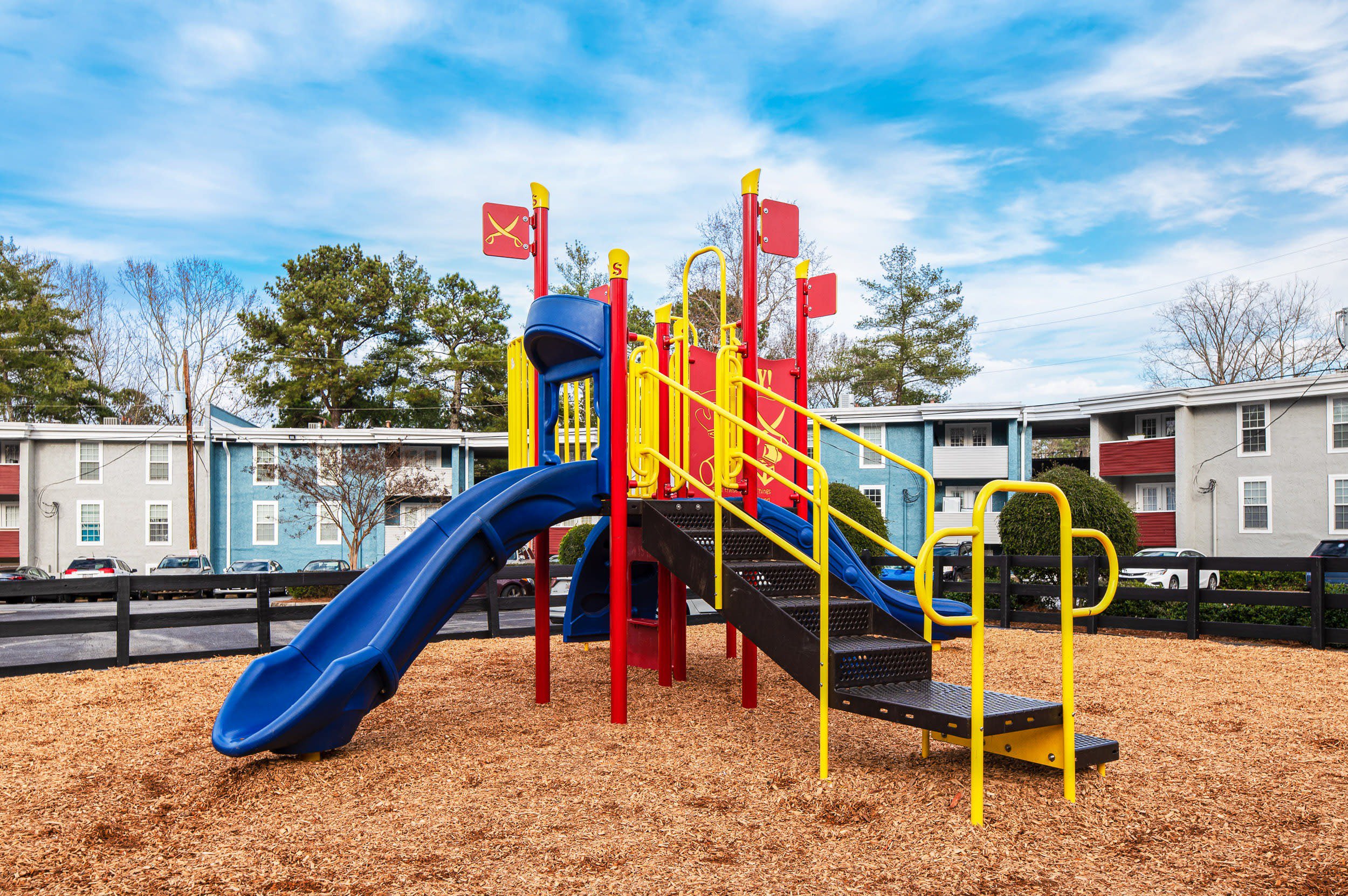 playground at Elite at Lakeview Apartments in College Park, GA